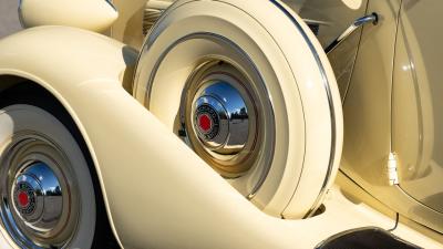 1937 Packard 1501 Super Eight Convertible Victoria