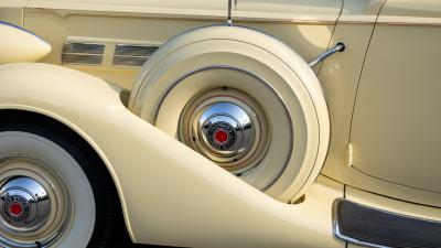 1937 Packard 1501 Super Eight Convertible Victoria