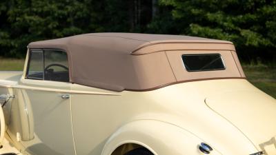 1937 Packard 1501 Super Eight Convertible Victoria