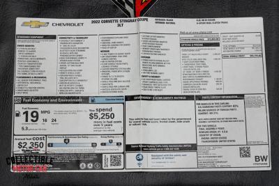 2022 Chevrolet Corvette Stingray
