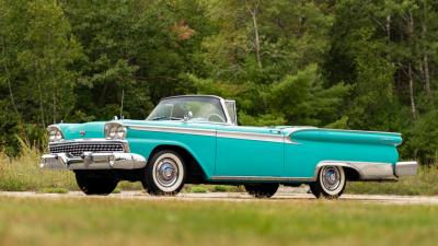 1959 Ford Galaxie V8 Skyliner Hard Top Convertible