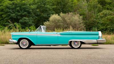 1959 Ford Galaxie V8 Skyliner Hard Top Convertible