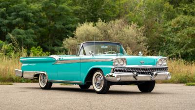 1959 Ford Galaxie V8 Skyliner Hard Top Convertible