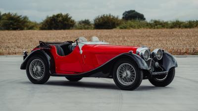 1937 SS Jaguar 100 2 &frac12;-litre Roadster