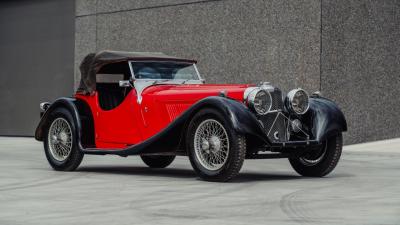 1937 SS Jaguar 100 2 &frac12;-litre Roadster