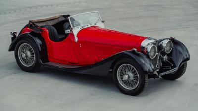 1937 SS Jaguar 100 2 &frac12;-litre Roadster