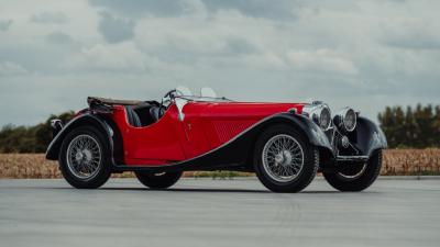 1937 SS Jaguar 100 2 &frac12;-litre Roadster
