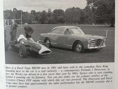 1960 Facel Vega HK500