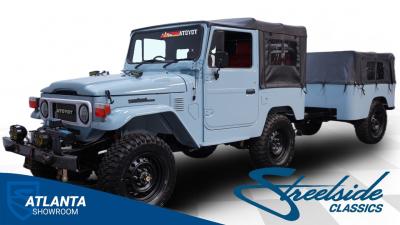 1982 Toyota Land Cruiser FJ40 with Trailer