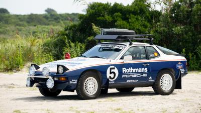 1978 Porsche 924 Rothmans Safari Tribute