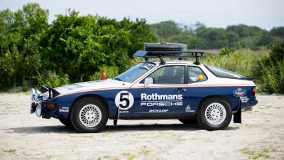 1978 Porsche 924 Rothmans Safari Tribute