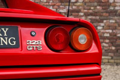1986 Ferrari 328 GTS Rosso Cuoio &ldquo;Low mileage of 8.700 km&rdquo;