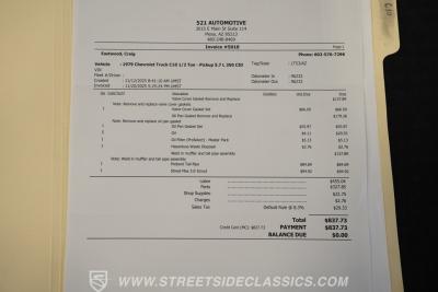 1979 Chevrolet C10 Silverado