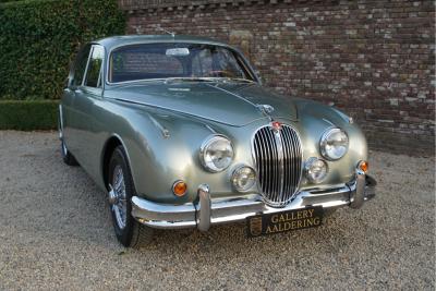 1964 Jaguar Mark 2 3.4 Litre &ldquo;Seafrost Metallic over Navy Blue leather&rdquo;