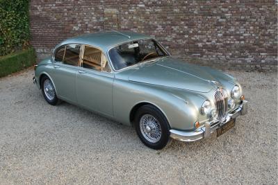 1964 Jaguar Mark 2 3.4 Litre &ldquo;Seafrost Metallic over Navy Blue leather&rdquo;