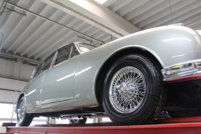 1964 Jaguar Mark 2 3.4 Litre &ldquo;Seafrost Metallic over Navy Blue leather&rdquo;