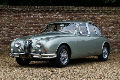 1964 Jaguar Mark 2 3.4 Litre &ldquo;Seafrost Metallic over Navy Blue leather&rdquo;