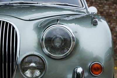 1964 Jaguar Mark 2 3.4 Litre &ldquo;Seafrost Metallic over Navy Blue leather&rdquo;