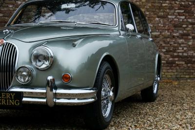 1964 Jaguar Mark 2 3.4 Litre &ldquo;Seafrost Metallic over Navy Blue leather&rdquo;
