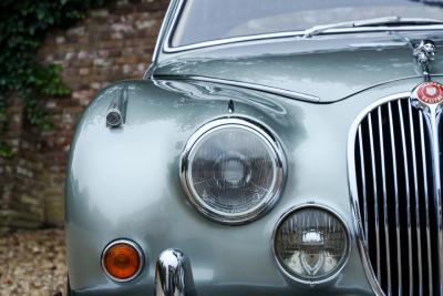 1964 Jaguar Mark 2 3.4 Litre &ldquo;Seafrost Metallic over Navy Blue leather&rdquo;