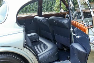 1964 Jaguar Mark 2 3.4 Litre &ldquo;Seafrost Metallic over Navy Blue leather&rdquo;
