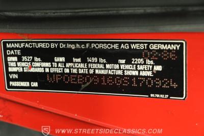 1986 Porsche 911 Wide Body Cabriolet