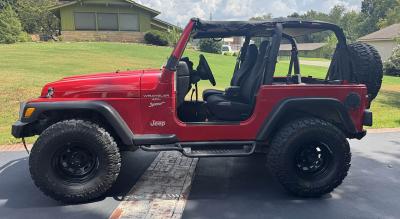 2000 Jeep WRANGLER SPORT