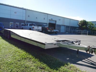 1984 Hodges Custom 2 Car Open Trailer