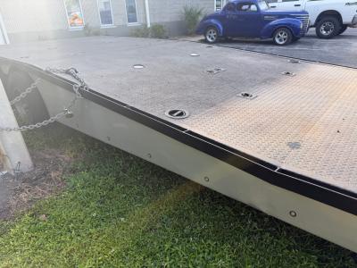 1984 Hodges Custom 2 Car Open Trailer