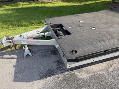 1984 Hodges Custom 2 Car Open Trailer