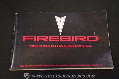 1989 Pontiac Firebird Trans Am WS6