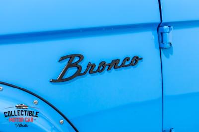1972 Ford Bronco RESTOMOD