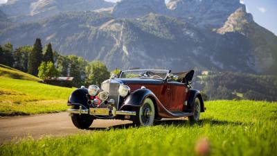 1938 Mercedes - Benz 320 "Cabriolet A" in the style of Sindelfingen