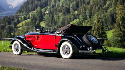 1938 Mercedes - Benz 320 "Cabriolet A" in the style of Sindelfingen