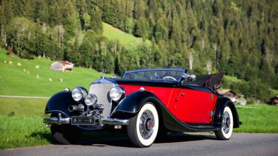 1938 Mercedes - Benz 320 "Cabriolet A" in the style of Sindelfingen