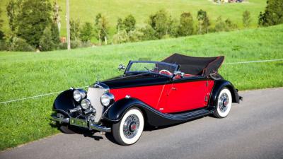 1938 Mercedes - Benz 320 "Cabriolet A" in the style of Sindelfingen