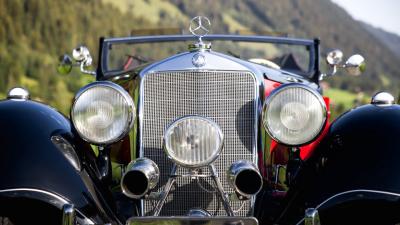 1938 Mercedes - Benz 320 "Cabriolet A" in the style of Sindelfingen