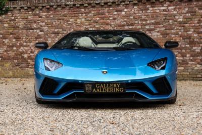 2018 Lamborghini Aventador S Roadster &ldquo;Blu Aegir over Bianco Polar&rdquo;