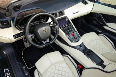 2018 Lamborghini Aventador S Roadster &ldquo;Blu Aegir over Bianco Polar&rdquo;