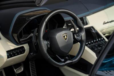 2018 Lamborghini Aventador S Roadster &ldquo;Blu Aegir over Bianco Polar&rdquo;