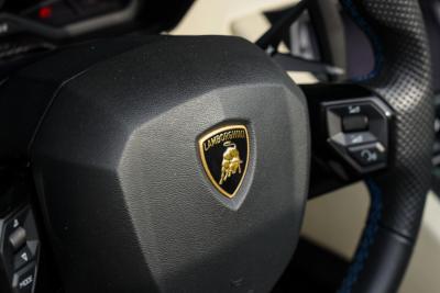 2018 Lamborghini Aventador S Roadster &ldquo;Blu Aegir over Bianco Polar&rdquo;