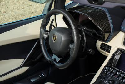 2018 Lamborghini Aventador S Roadster &ldquo;Blu Aegir over Bianco Polar&rdquo;