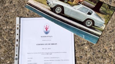 1966 Maserati Mistral Spyder 3700