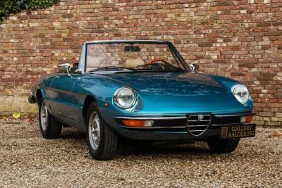 1981 Alfa Romeo Spider 2000 Coda Tronca &ldquo;Most Beautiful Blue&rdquo;