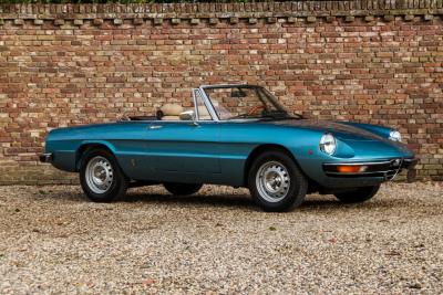 1981 Alfa Romeo Spider 2000 Coda Tronca &ldquo;Most Beautiful Blue&rdquo;