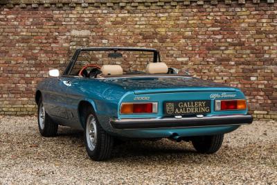 1981 Alfa Romeo Spider 2000 Coda Tronca &ldquo;Most Beautiful Blue&rdquo;