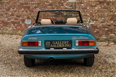 1981 Alfa Romeo Spider 2000 Coda Tronca &ldquo;Most Beautiful Blue&rdquo;