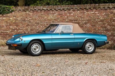 1981 Alfa Romeo Spider 2000 Coda Tronca &ldquo;Most Beautiful Blue&rdquo;