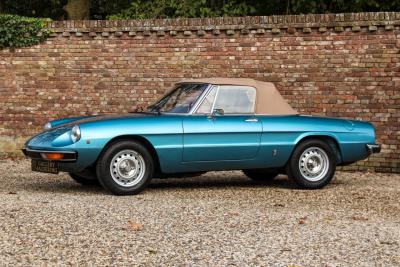 1981 Alfa Romeo Spider 2000 Coda Tronca &ldquo;Most Beautiful Blue&rdquo;