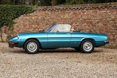 1981 Alfa Romeo Spider 2000 Coda Tronca &ldquo;Most Beautiful Blue&rdquo;